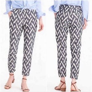 J CREW - Seaside Pull-Up Elastic Waist Jogger Pants Size 00